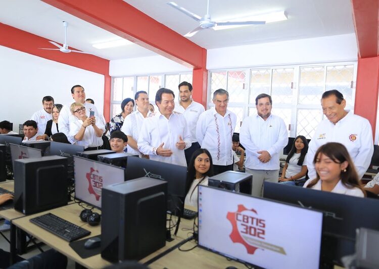 Apoyos sin precedentes en educación recibe Tamaulipas, destacan AVA y Mario Delgado