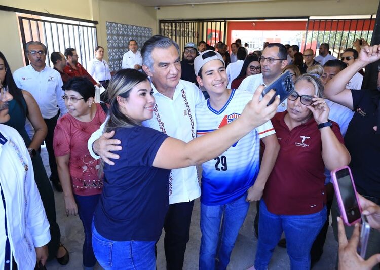 Apoyos sin precedentes en educación recibe Tamaulipas, destacan AVA y Mario Delgado