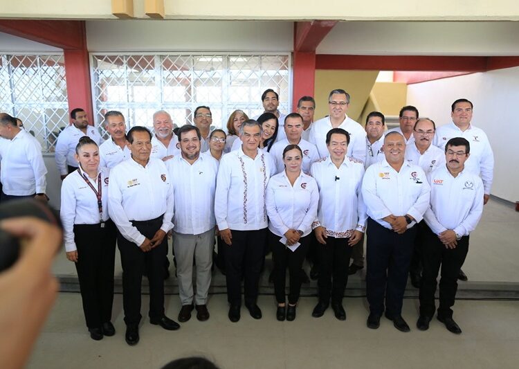 Apoyos sin precedentes en educación recibe Tamaulipas, destacan AVA y Mario Delgado