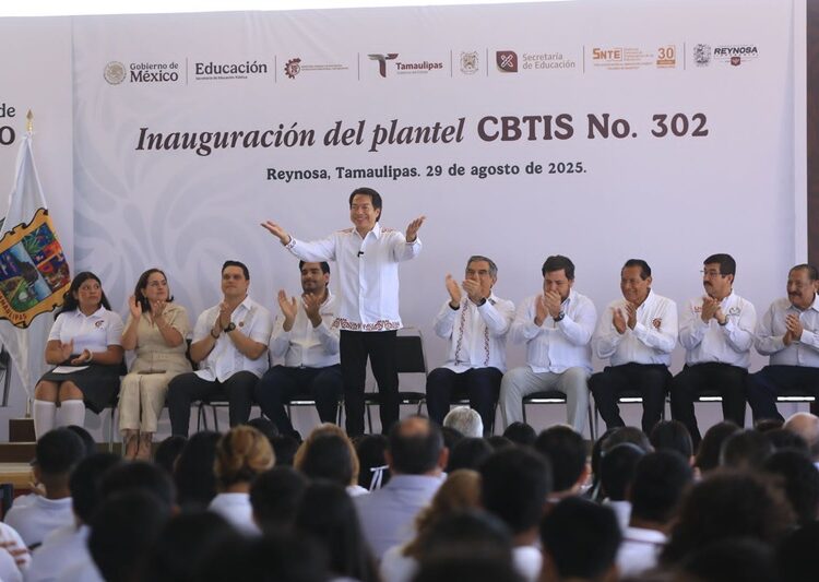 Apoyos sin precedentes en educación recibe Tamaulipas, destacan AVA y Mario Delgado