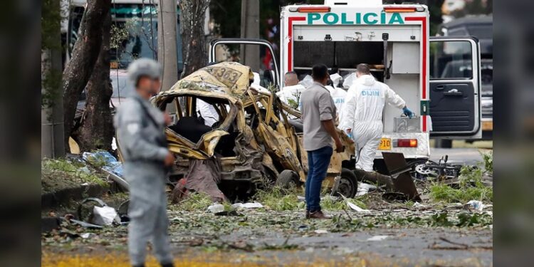 Atentados dejó 18 muertos en Colombia