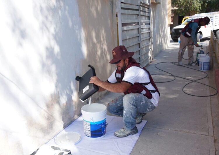 Avanza programa “Pinta tu Fachada” impulsado por el Gobierno de NLD