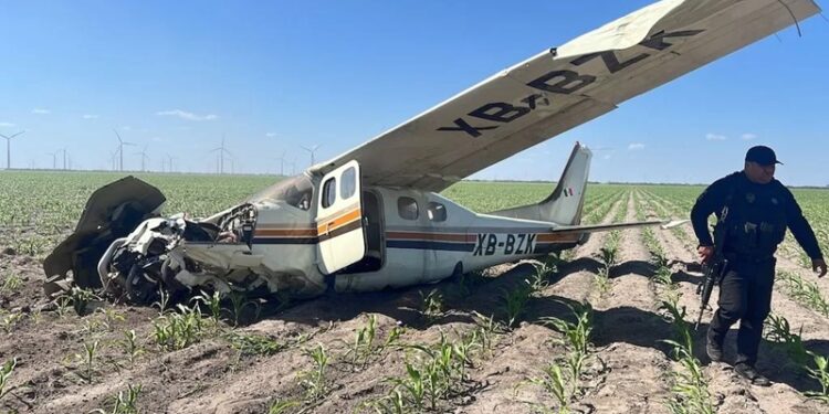 “Cae avioneta en Reynosa”: un muerto y 2 heridos tras accidente