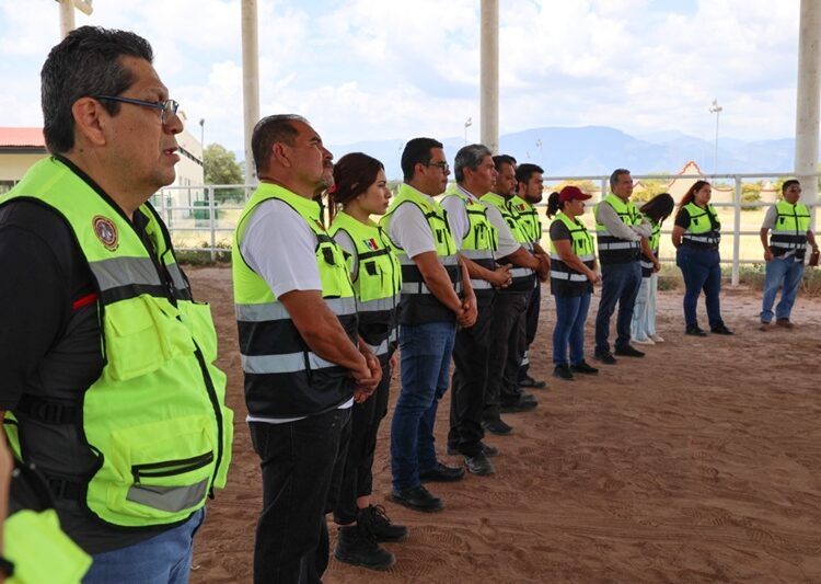 Capacitan a brigadistas de la Torre Bicentenario en medidas de seguridad
