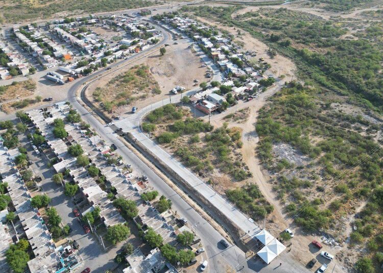 Carmen Lilia entrega obras de repavimentación en la colonia ‘El Campanario’