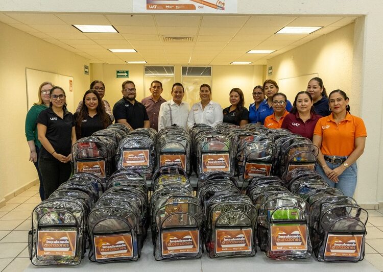 Concluye la UAT con éxito colecta de útiles escolares