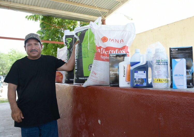 Continúa entrega de Paquetes Tecnológicos Pecuarios en Tamaulipas