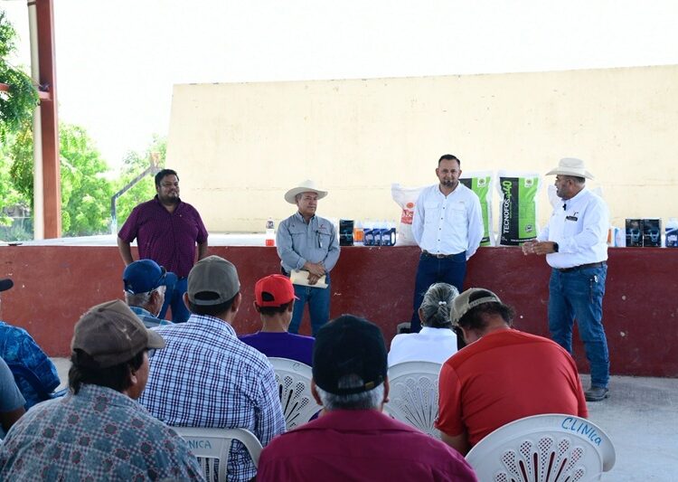 Continúa entrega de Paquetes Tecnológicos Pecuarios en Tamaulipas