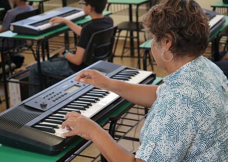 DIF NLD da inicio al ciclo de clases en su ‘Escuela de Música’