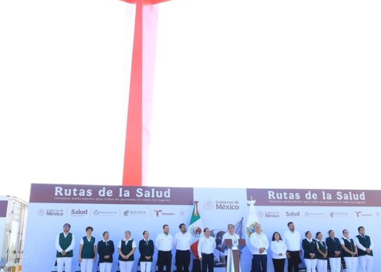 Da AVA banderazo histórico a las ‘Rutas de la Salud’ en Tamaulipas