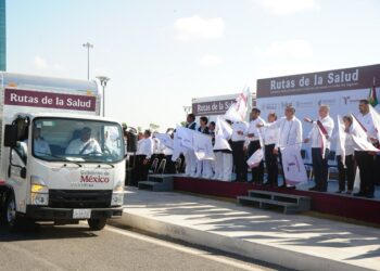Da AVA banderazo histórico a las ‘Rutas de la Salud’ en Tamaulipas