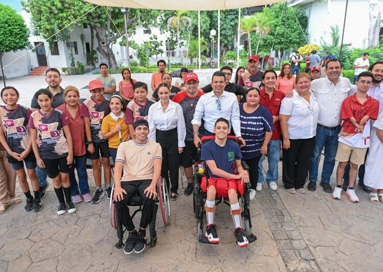 Dan Lalo y Lucy apoyo a atletas de deporte adaptado