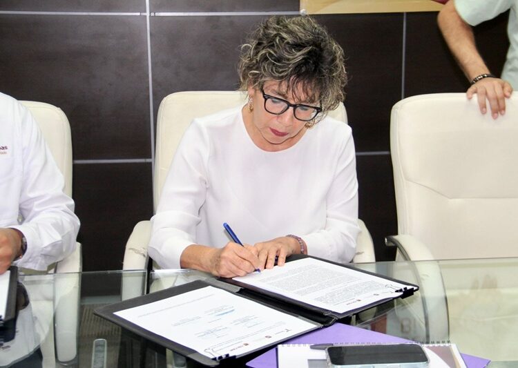 Eficientarán SEBIEN y Colegio de Tamaulipas los servicios en pro del bienestar