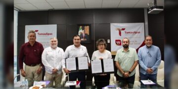 Eficientarán SEBIEN y Colegio de Tamaulipas los servicios en pro del bienestar