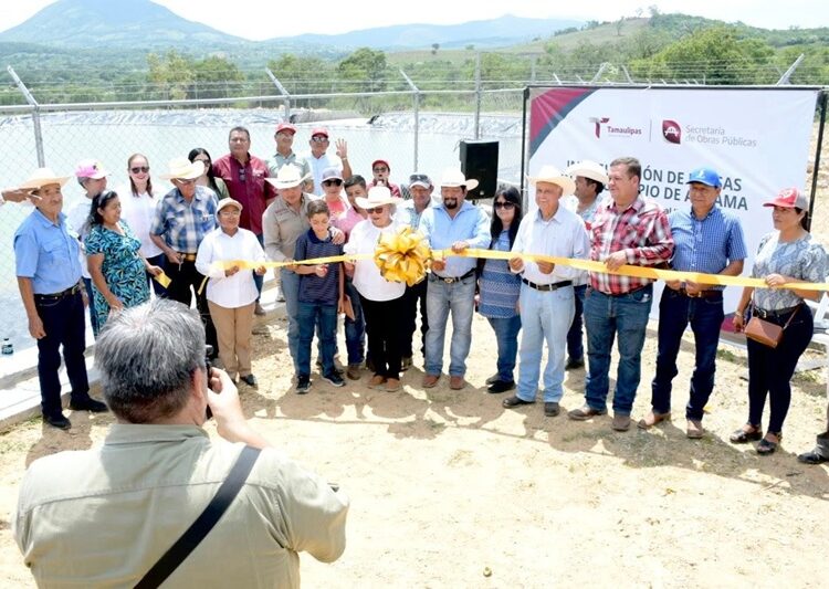 Entrega Gobierno del Estado infraestructura hídrica en Aldama