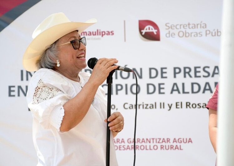 Entrega Gobierno del Estado infraestructura hídrica en Aldama