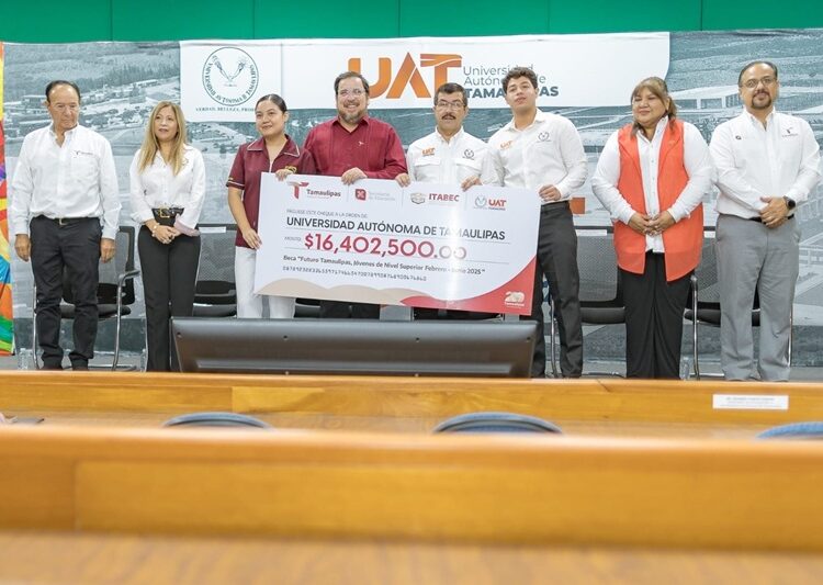 Entrega ITABEC becas “Futuro Tamaulipas Jóvenes de Nivel Superior”