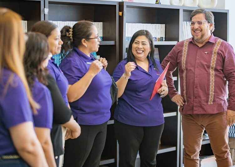 Escucha titular de Educación a estructura educativa con Audiencia con tu Secretario