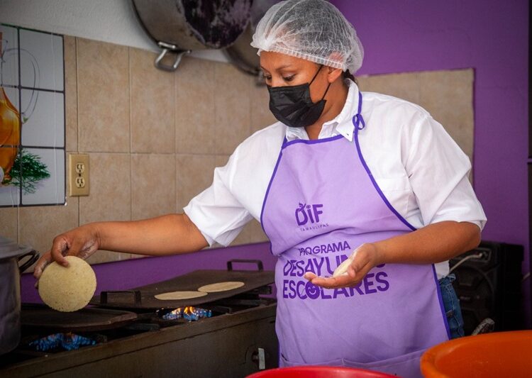 Garantiza DIF Tamaulipas ‘Desayunos Escolares’ en el nuevo ciclo