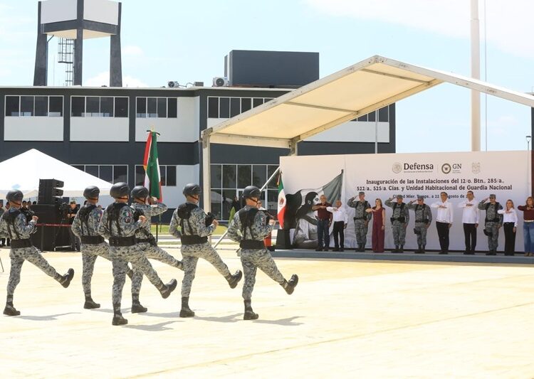 Inaugura AVA instalaciones de la GN en Ciudad Mier para reforzar seguridad regional
