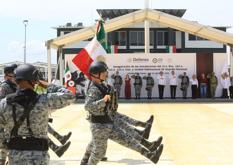 Inaugura AVA instalaciones de la GN en Ciudad Mier para reforzar seguridad regional