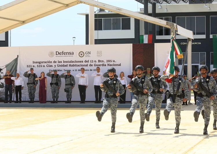 Inaugura AVA instalaciones de la GN en Ciudad Mier para reforzar seguridad regional