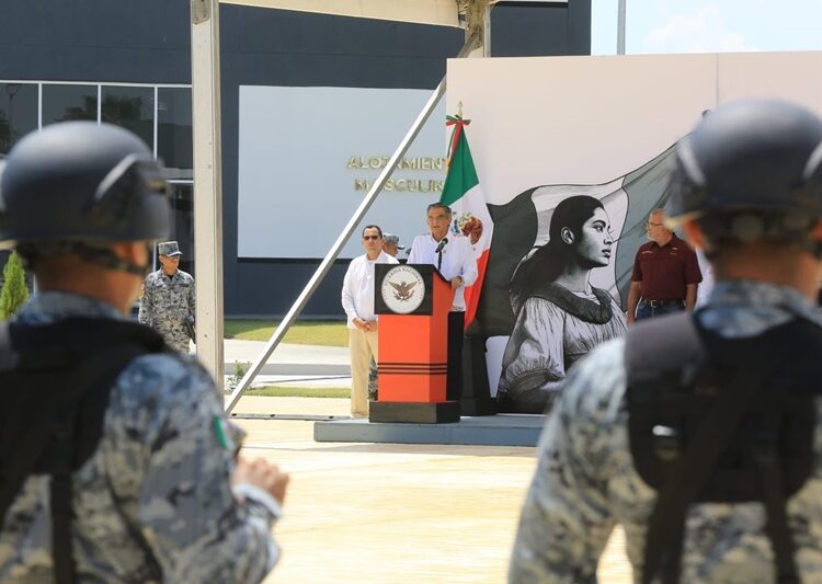 Inaugura AVA instalaciones de la GN en Ciudad Mier para reforzar seguridad regional