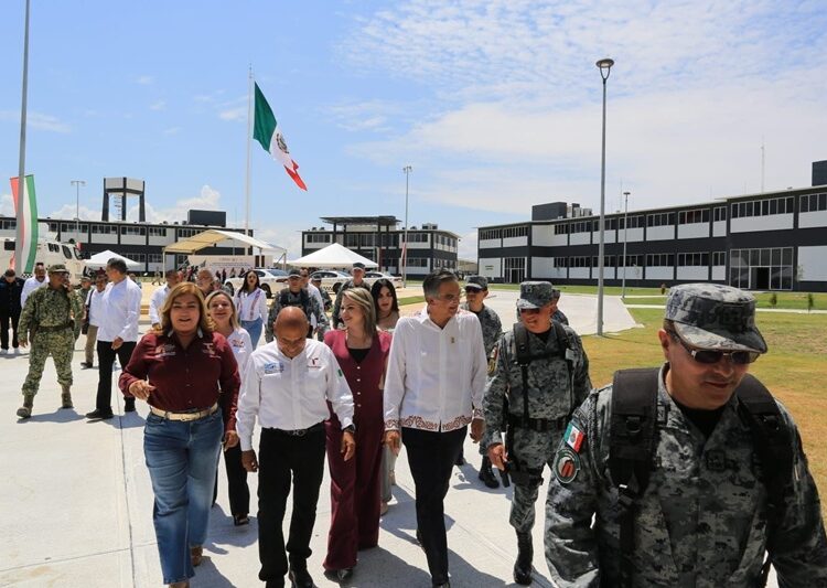 Inaugura AVA instalaciones de la GN en Ciudad Mier para reforzar seguridad regional