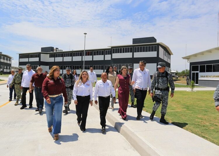 Inaugura AVA instalaciones de la GN en Ciudad Mier para reforzar seguridad regional