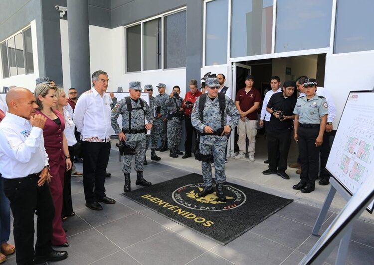 Inaugura AVA instalaciones de la GN en Ciudad Mier para reforzar seguridad regional