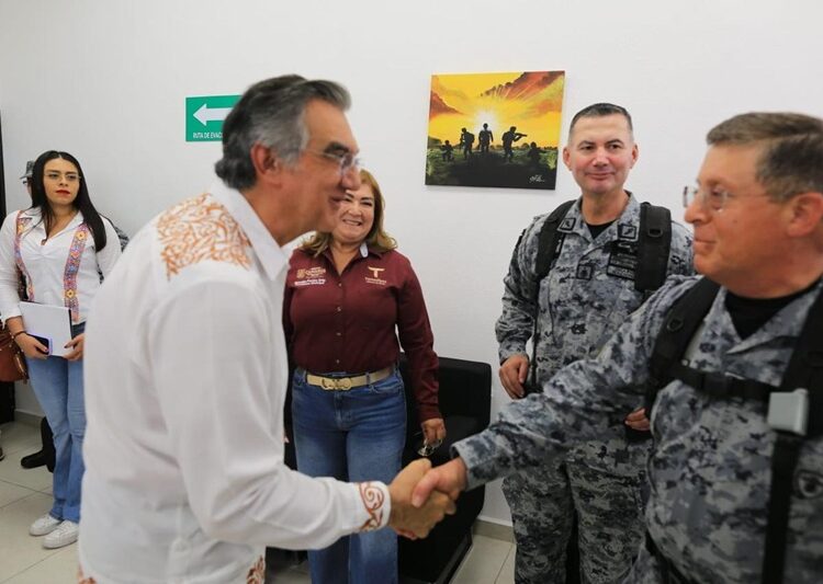 Inaugura AVA instalaciones de la GN en Ciudad Mier para reforzar seguridad regional