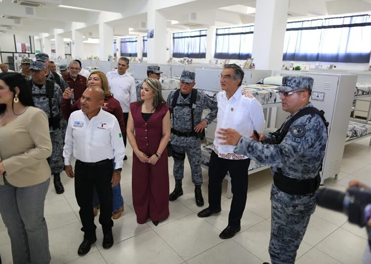 Inaugura AVA instalaciones de la GN en Ciudad Mier para reforzar seguridad regional