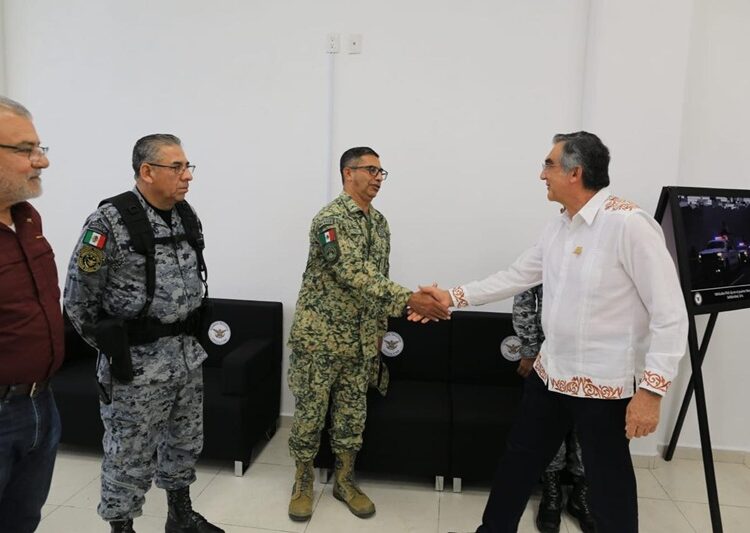 Inaugura AVA instalaciones de la GN en Ciudad Mier para reforzar seguridad regional