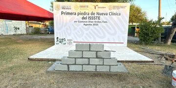 Informa Martí Batres inicio de construcción de UMF del ISSSTE en Tamaulipas