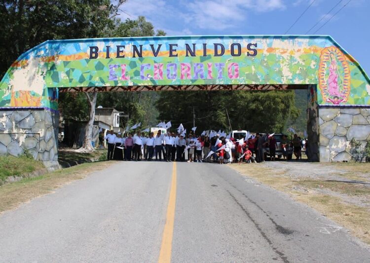 Inicia traslado de la escultura de la Virgen de la Misericordia hacia ‘El Chorrito’