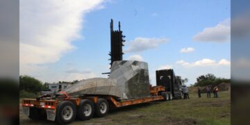 Inicia traslado de la escultura de la Virgen de la Misericordia hacia ‘El Chorrito’