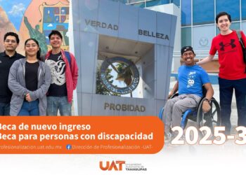 Lanza la UAT programas de becas para nuevo ingreso y estudiantes con discapacidad