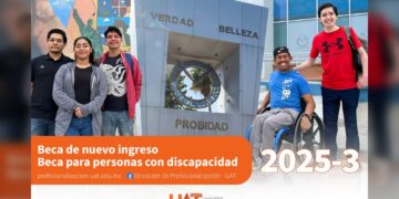 Lanza la UAT programas de becas para nuevo ingreso y estudiantes con discapacidad