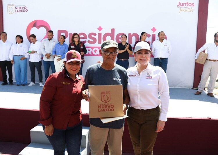 Lleva Carmen Lilia servicios del Gobierno de NLD a colonia Nueva Victoria