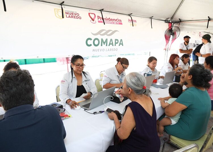 Lleva Carmen Lilia servicios del Gobierno de NLD a colonia Nueva Victoria