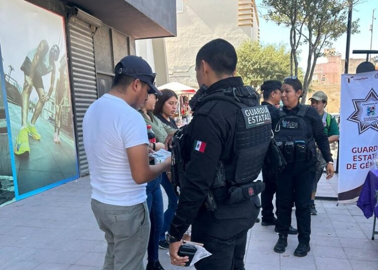 Mantiene Guardia Estatal de Género proximidad en Reynosa