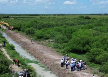 Modernizan  más de 27 mil hectáreas de riego en el norte de Tamaulipas