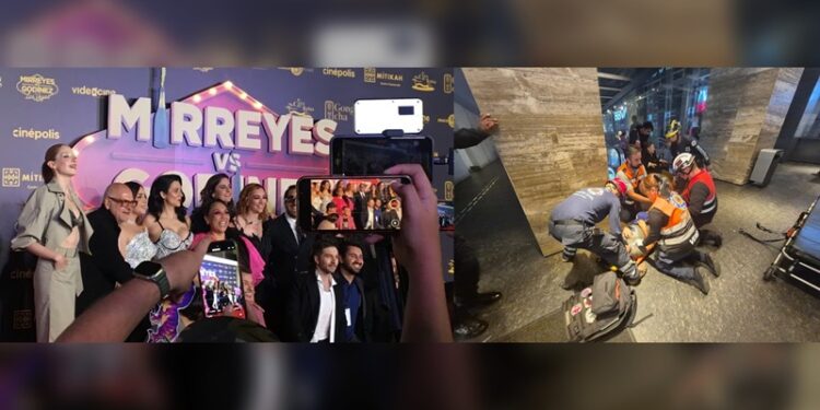 Premier de “Mirreyes vs Godinez” suspendido por caída de elevador