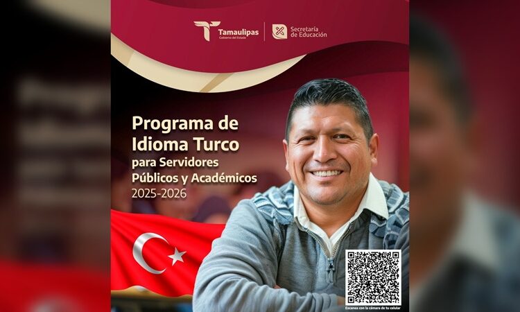 Promueve SET el idioma turco entre maestros y funcionarios de Tamaulipas