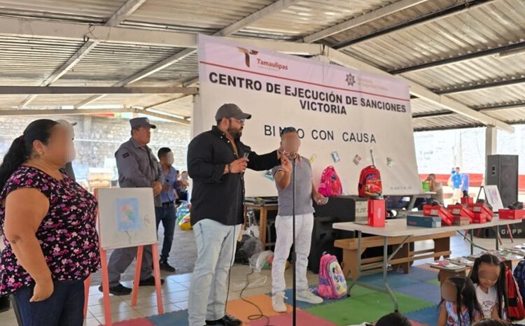 Realiza CEDES Victoria “bingo con causa” para el regreso a clases