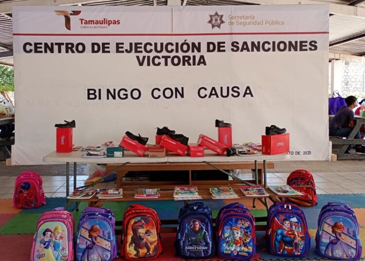 Realiza CEDES Victoria “bingo con causa” para el regreso a clases