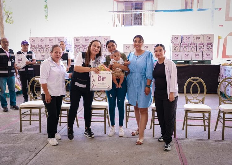 Realiza DIF Tamaulipas 3.ª entrega de canastas alimentarias