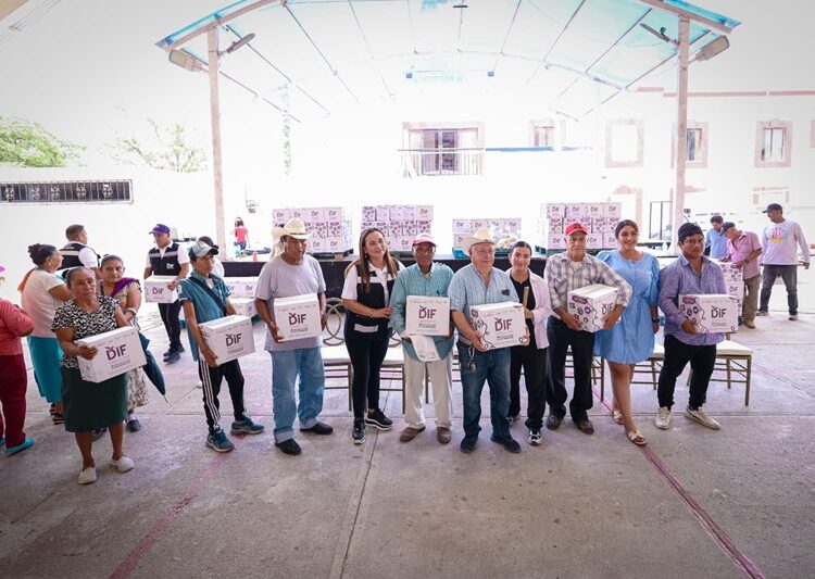 Realiza DIF Tamaulipas 3.ª entrega de canastas alimentarias