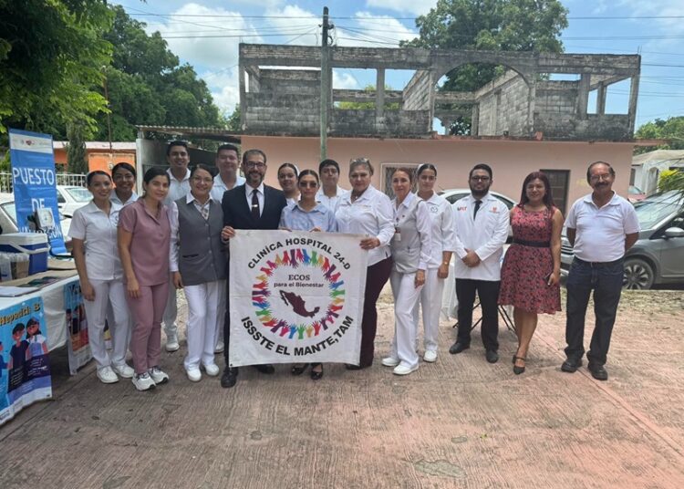 Realiza ISSSTE Tamaulipas más de 110 mil acciones de salud en lo que va del 2025