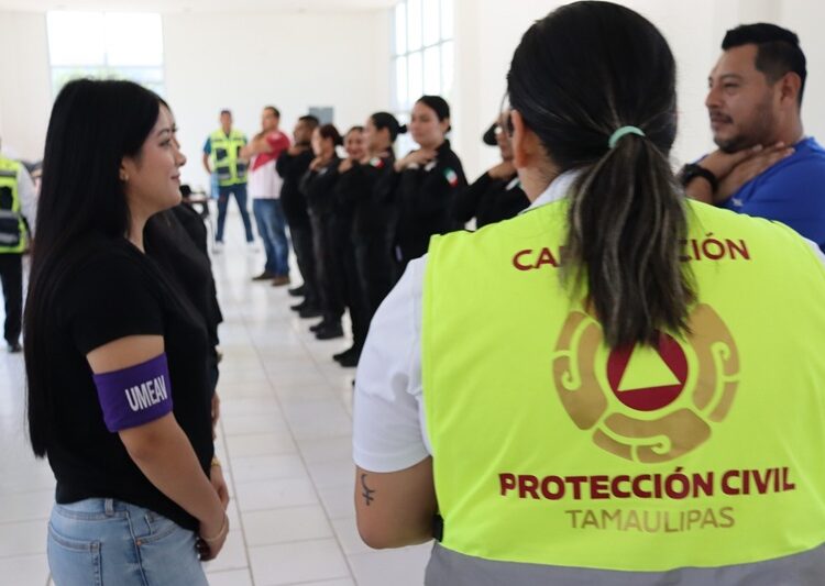 Recibe Guardia Estatal de Género capacitación en primeros auxilios
